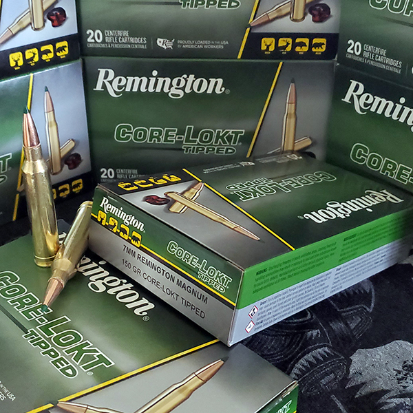 Remington 7mm Rem Mag 150 gr. Core-Lokt Tipped 20 rnd/Box